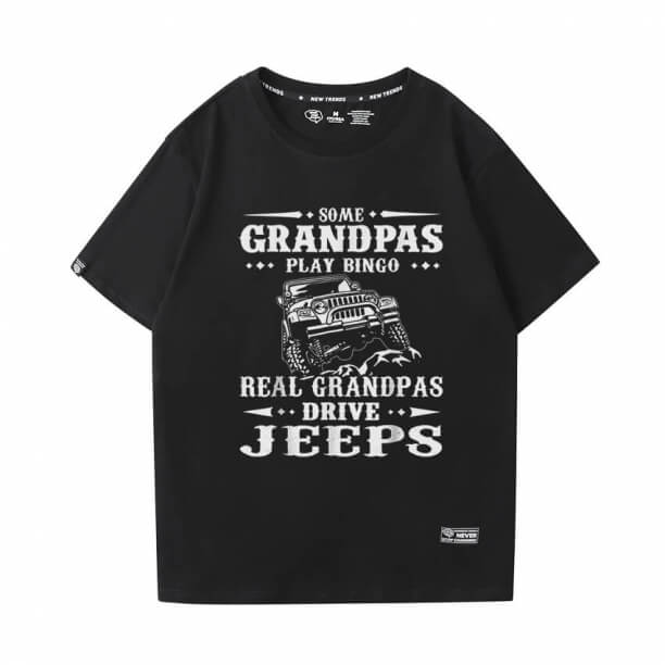 Camisa de carro camisas personalizadas Jeep Wrangler Tshirts