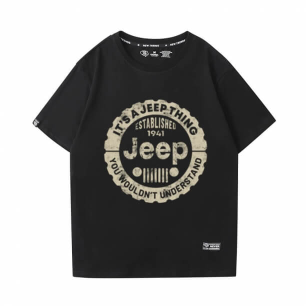 Car T-Shirt XXL Jeep Wrangler Tees