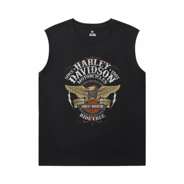 Harley Cheap Mens Sleeveless T Shirts Personalised T-Shirts