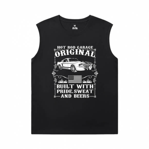 車のティーパーソナライズされた車のエンジンメンズリーブレスTシャツ