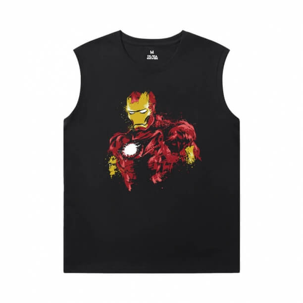 Iron Man Oversized Sleeveless T Shirt Marvel The Avengers Shirt
