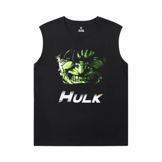 Marvel Hulk Tee The Avengers Sports Sleeveless Camisetas