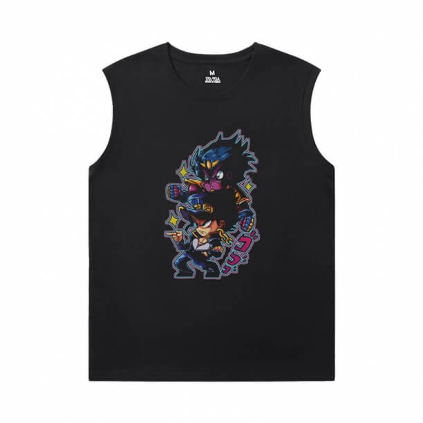 JoJo Tshirt Vintage Anime Kujo Jotaro T-Shirts