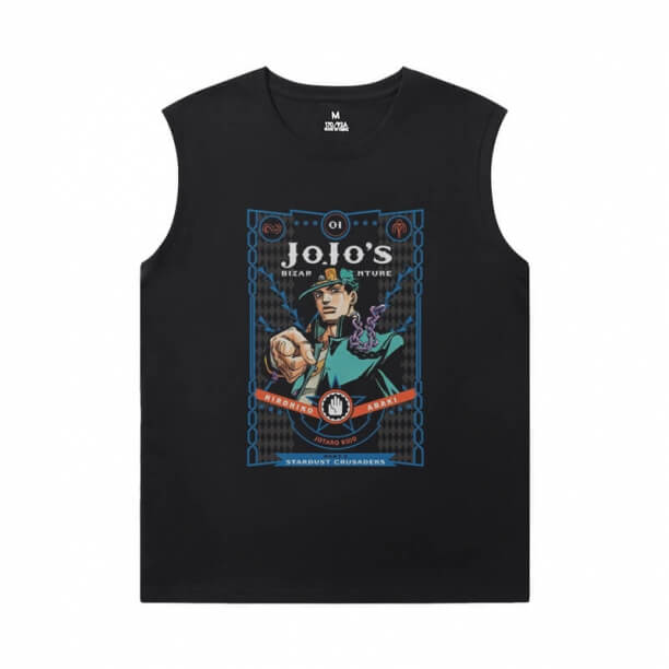 เสื้อยืด JoJo Tee หัวข้อร้อนอนิเมะ Kujo Jotaro