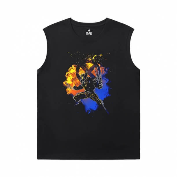 Wolverine camiseta sin mangas hombres Marvel Dark Phoenix X-Men camisetas