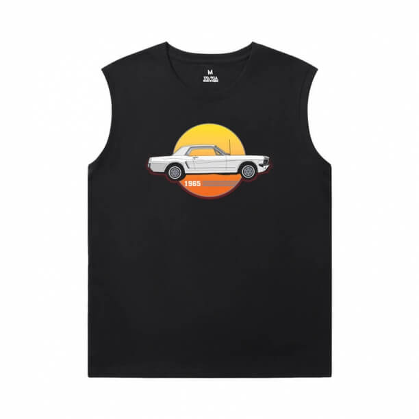 Car Tees Personalised Ford Men'S Sleeveless Muscle T Shirts