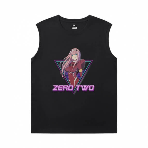 Darling In The Franxx T-Shirts Anime T Shirt Nếu không có tay áo