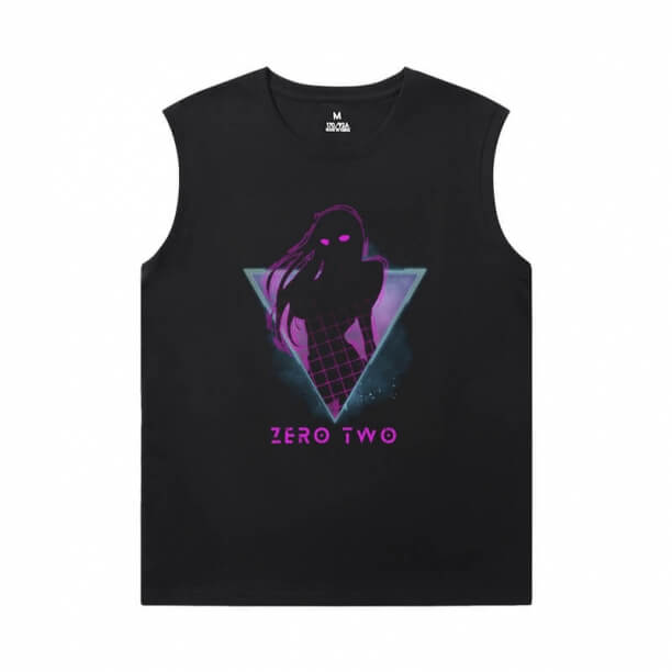 달링 에 더 프랜스 농구 민소매 T 셔츠 빈티지 애니메이션 티셔츠