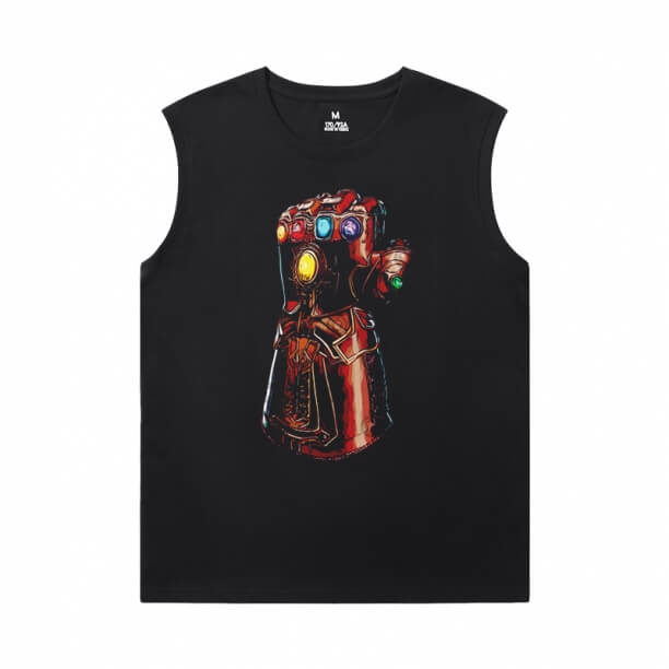 The Avengers Shirts Marvel Thanos Oversized Sleeveless T Shirt