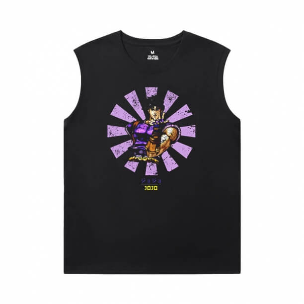 JoJo Mens XXXL Sleeveless T Shirts Hot Topic Anime Kujo Jotaro Shirt