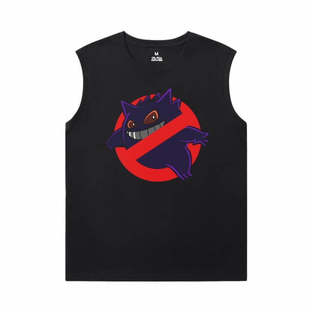 Pokemon T-Shirts Cool Gengar Full Sleeveless T Shirt