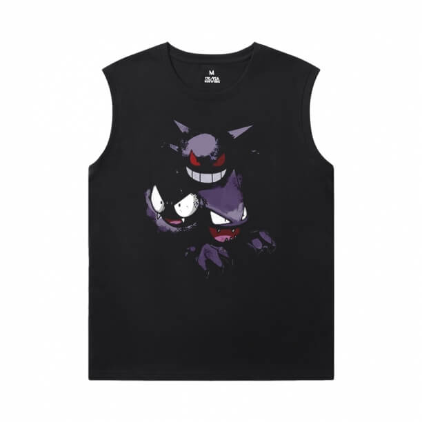 Pokemon Boys Sleeveless T Shirts Personalised Gengar Shirt