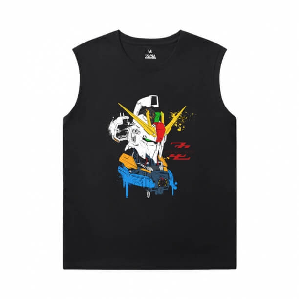 Gundam XXXL Sleeveless T Shirts Japanese Anime Shirt