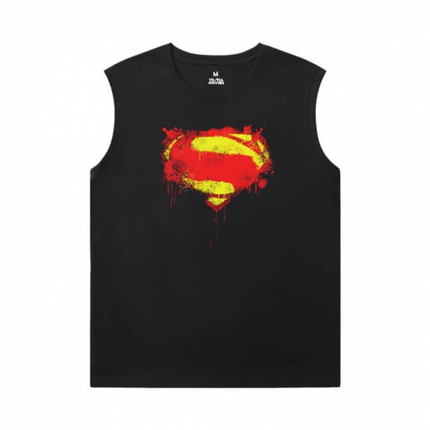 Superhero Shirts Justice League Superman Cheap Sleeveless T Shirts