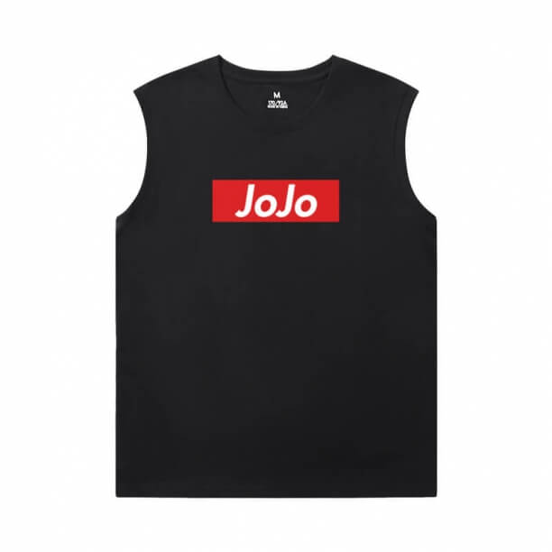 JoJo's Bizarre Adventure Sleeveless Wicking T Shirts Anime Kujo Jotaro Tee Shirt