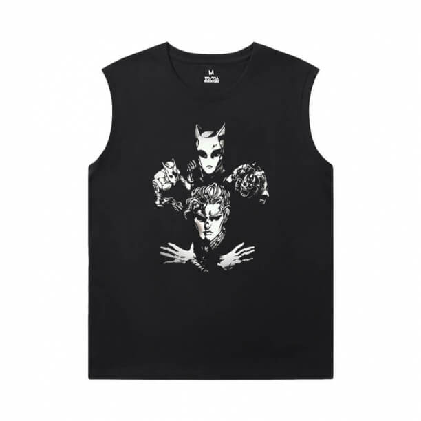 JoJo’s Bizarre Adventure Sleeveless T Shirt Anime Kujo Jotaro Tee