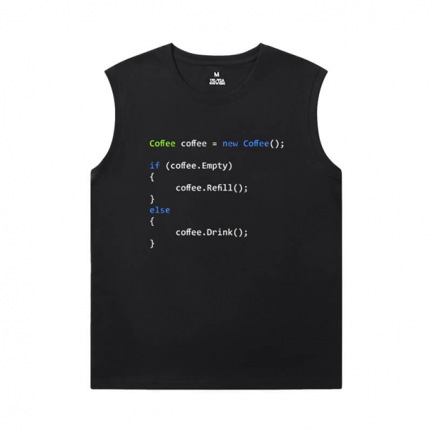 Programmer Tees Geek Personalised Cool Sleeveless T Shirts