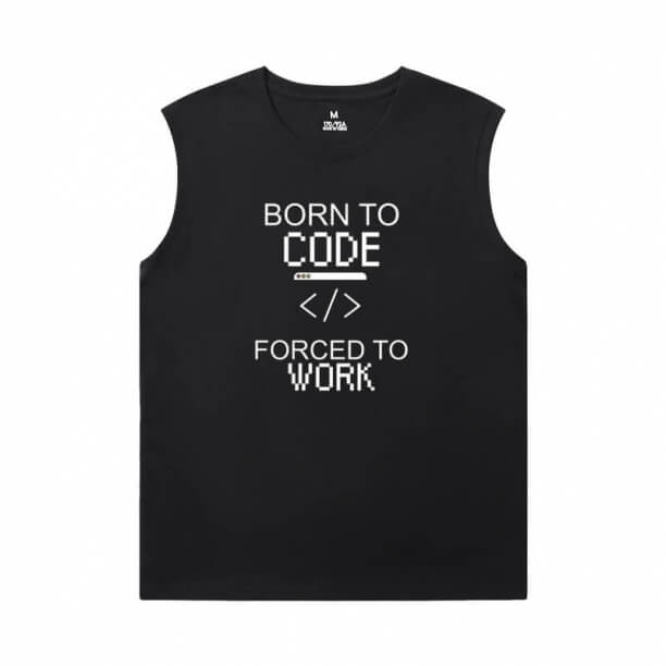 Geek Programmer Sleevless Tshirt For Men Cotton T-Shirt