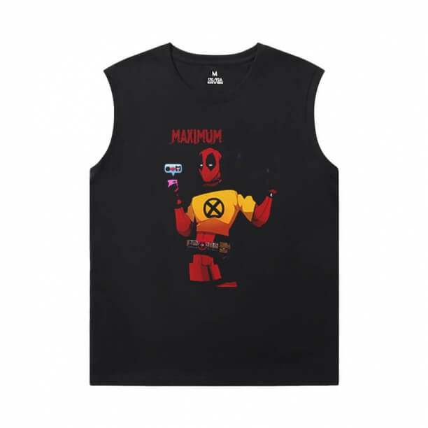 Camisetas Marvel Deadpool Homens sem mangas