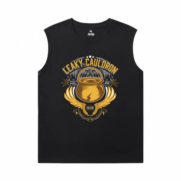 Harry Potter Sleeveless T Shirt Đen Cool Tees