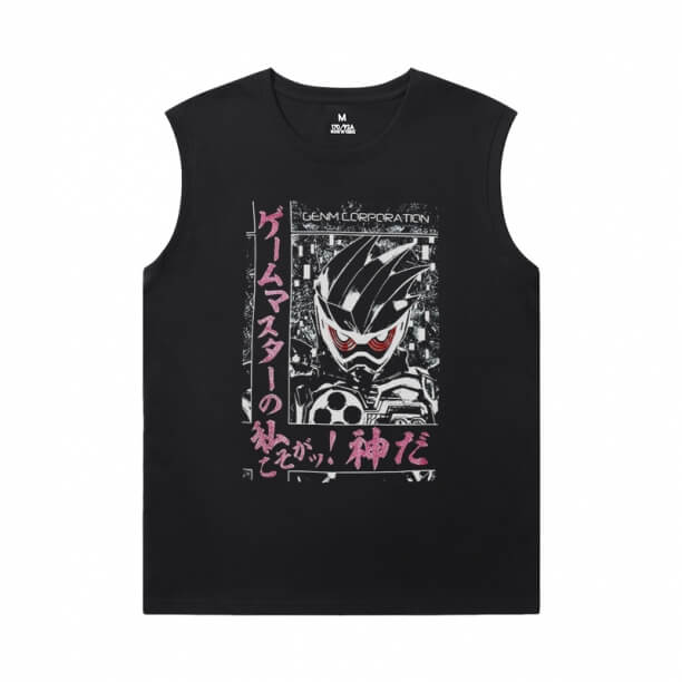 Masked Rider Camisetas anime camisetas sin mangas camisetas de cuello sin mangas