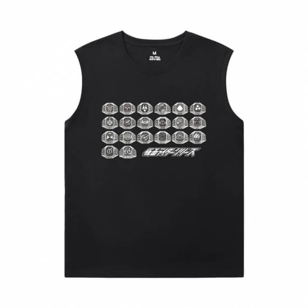 마스크 라이더 민소매 T 셔츠 남자 용 체육관 애니메이션 티셔츠