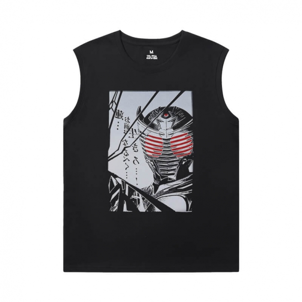 Masked Rider T-Shirts Anime Tùy chỉnh áo sơ mi không tay