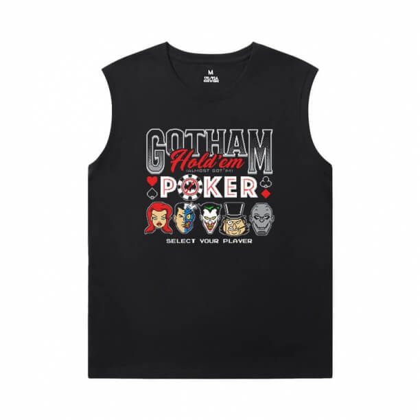 Marvel Tshirts Batman Joker Ieftine Sleeveless T Shirts