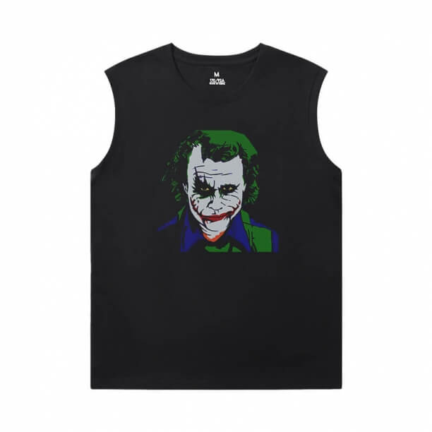 Marvel Shirts Batman Joker Sans manches T Shirts Hommes pour Gym