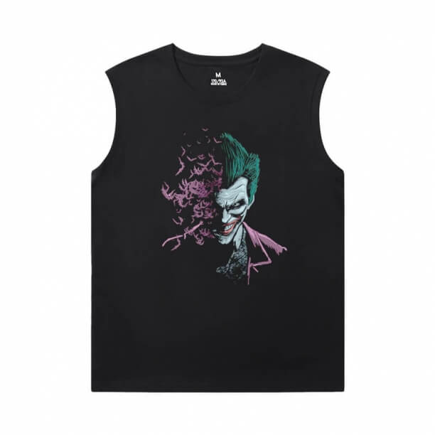 Marvel Tshirt Batman Joker Men'S Sleeveless T Shirts For Gym