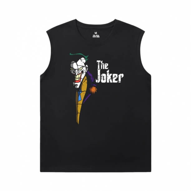 Batman Joker Tee Marvel Mens Đồ họa Áo sơ mi không tay