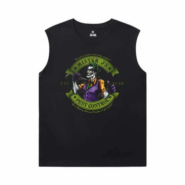 Marvel Tshirt Batman Joker Herre Ærmeløs T-shirts