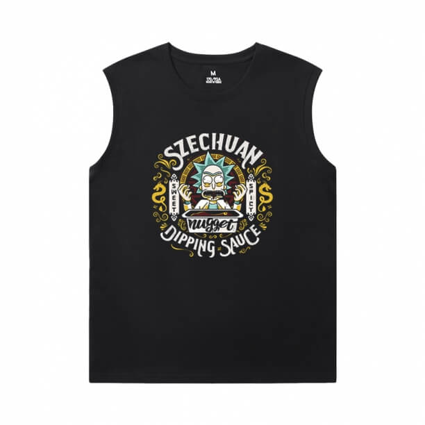 Rick and Morty T-Shirts Hot Topic Sleeveless Tshirt Men