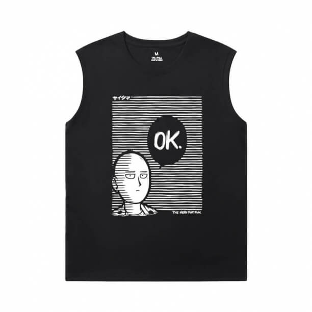 T-shirt anime japonais One Punch Man Full Sleeveless T Shirt