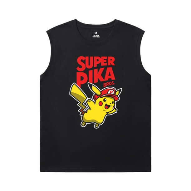 Pokemon Shirt Personalised Sleeveless Tshirt Mens