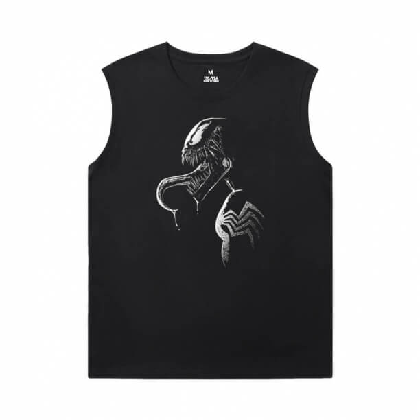 Marvel Venom Tee Shirt Mens Sans manches T-shirts