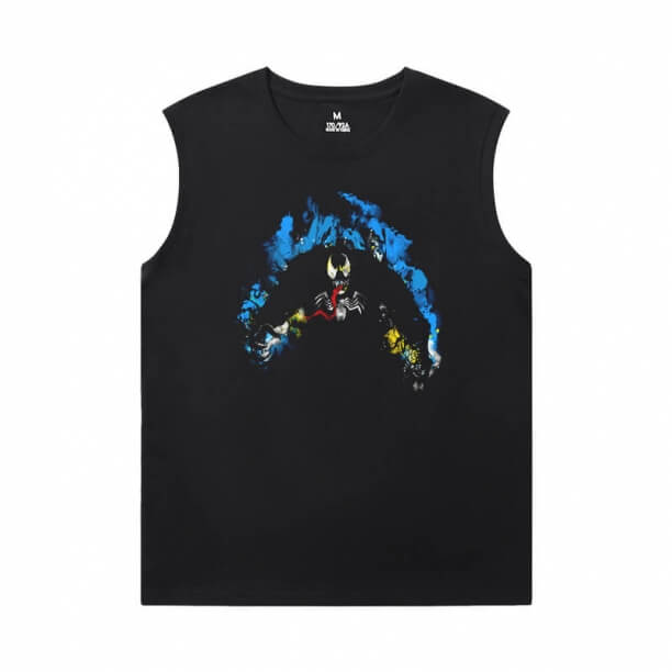 Venom Tees Marvel Sleeveless T Shirt Mens Gym