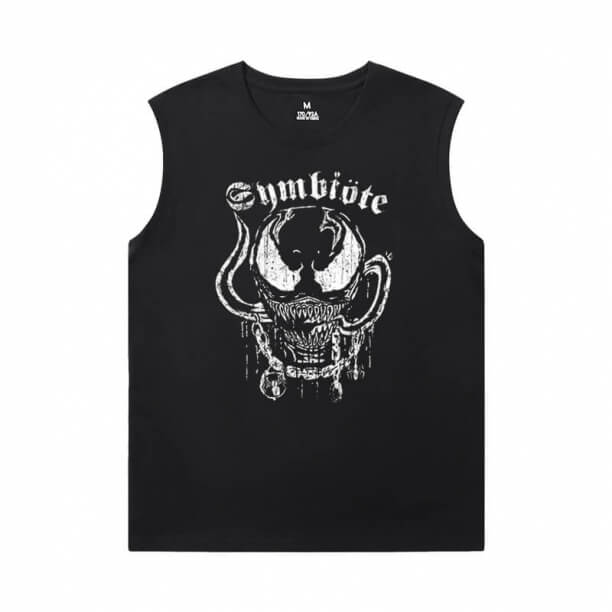 Venom Mens Designer Sleeveless T Shirts Marvel Shirt