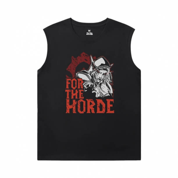 Blizzard Tshirt Warcraft Sleeveless T Shirt For Gym