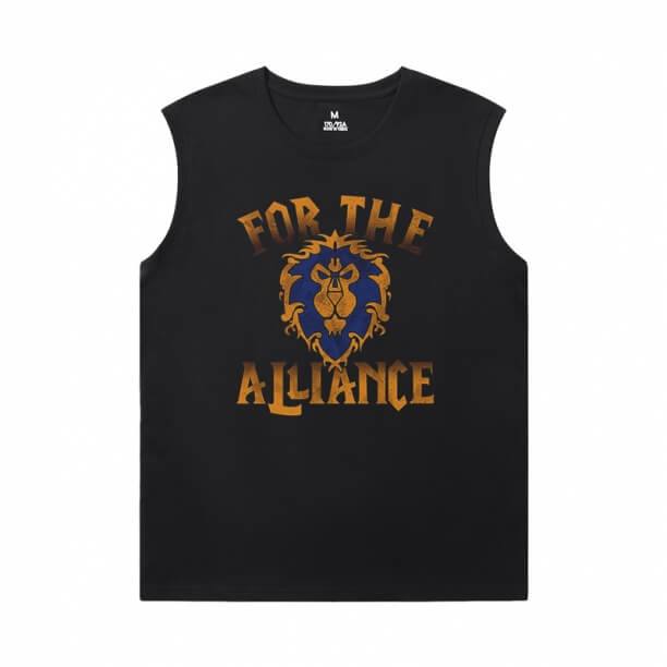 World Of Warcraft giá rẻ sleeveless T Shirts Blizzard Shirt