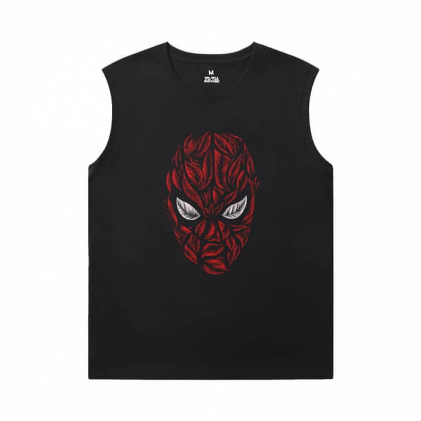 Spiderman Sleeveless Tshirt Mens Marvel Spider-Man:Homecoming T-Shirts
