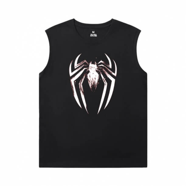 Marvel Spiderman T-shirt Spider-Man: Homecoming ærmeløs t shirt til gym