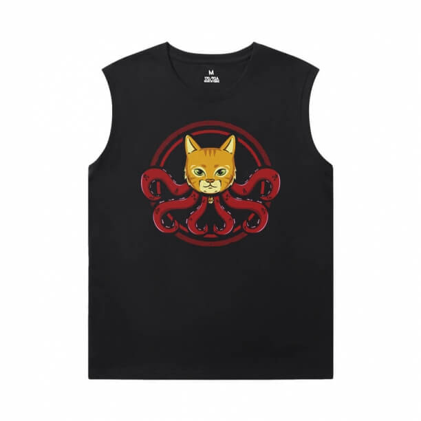 Captain Marvel Cheap Mens Sleeveless T Shirts Marvel The Avengers Shirt