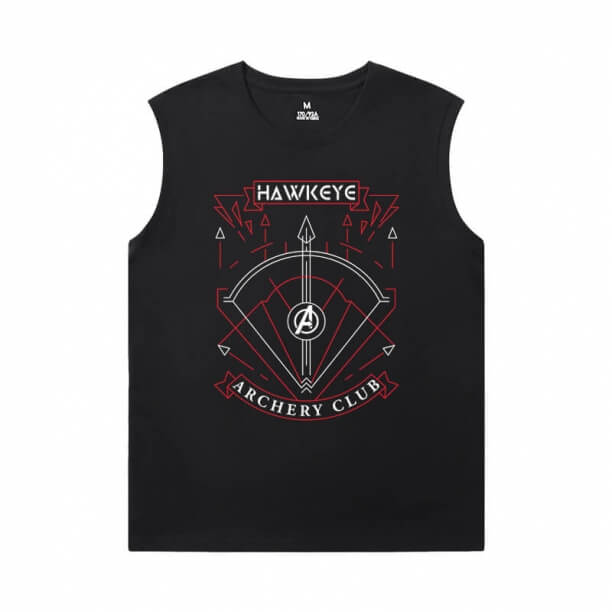 Marvel Hawkeye T-Shirt The Avengers Cool Sleeveless T Shirts