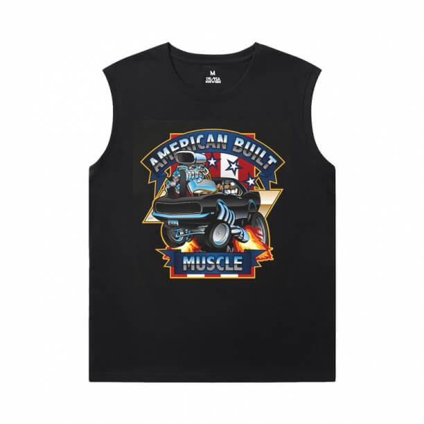 Racing Car Sleeveless Tee Shirts XXL motor de carro camisetas