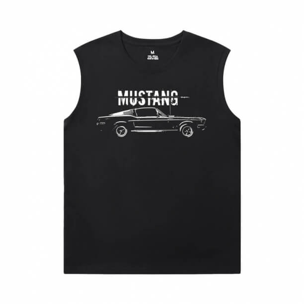 Racing Car Sleeveless Tshirt Mens XXL moteur de voiture T-Shirts