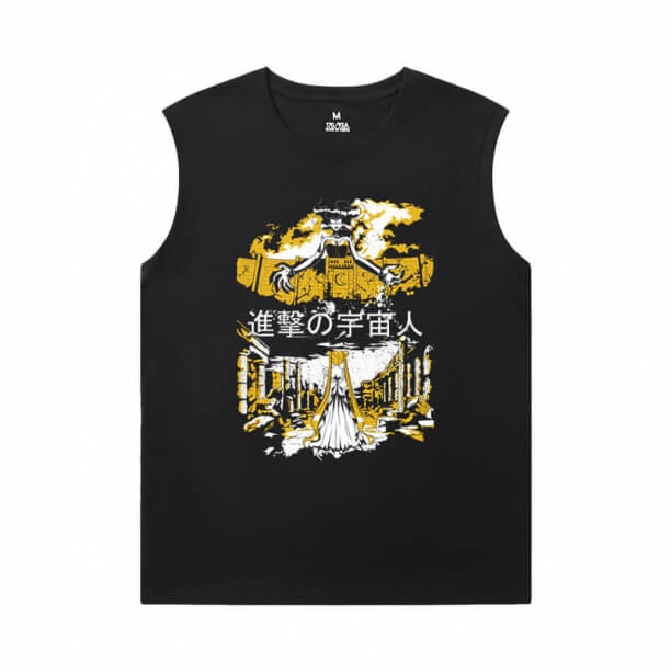 Aanval op Titan T-shirts Anime Sleeveless T-shirt