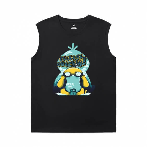 Pokemon Sleeveless T Shirt Black Cool Tees