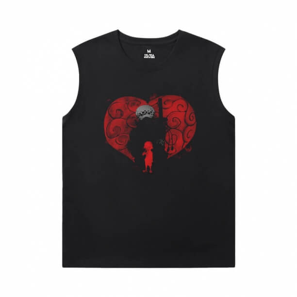 One Piece Sleeveless T Shirt For Gym Anime Cool Shirt