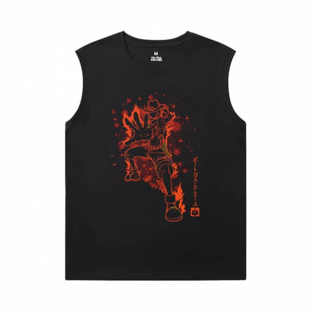 Hot Topic Tshirts Anime One Piece Men'S Sleeveless Muscle T Shirts